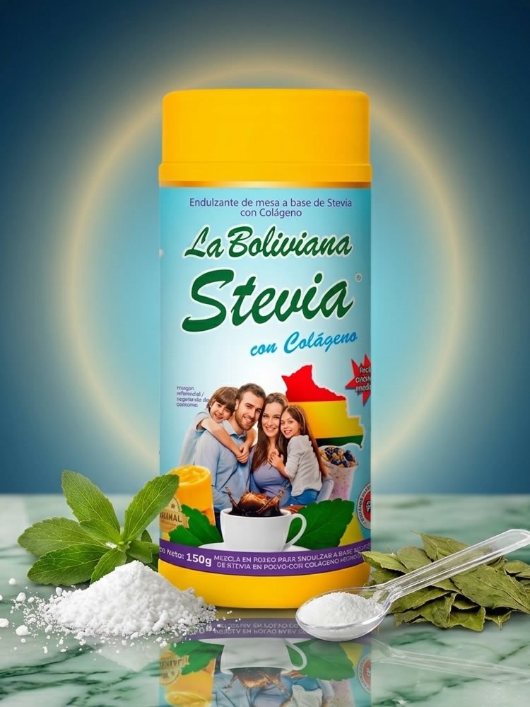Stevia con Colágeno La Boliviana